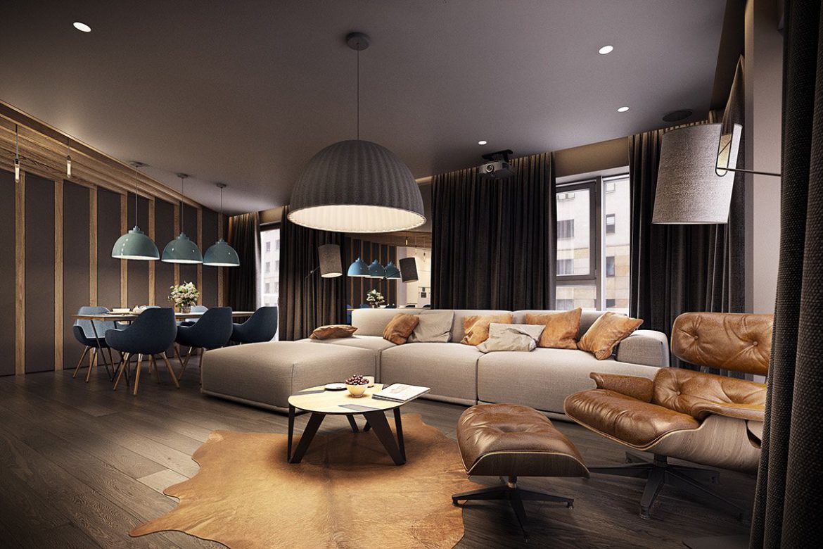 thiết kế nhà đẹp với nội thất trung tính và đơn giản