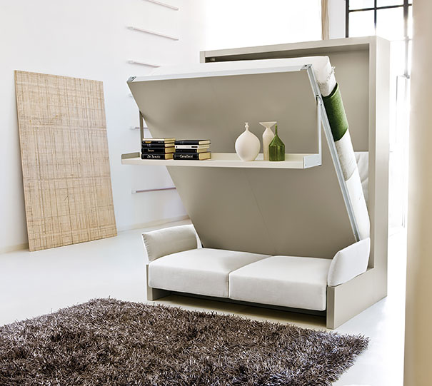 Đồ dùng cần sắm khi thiết kế nội thất chung cư 64m2 số 3: Sofa giường thông minh