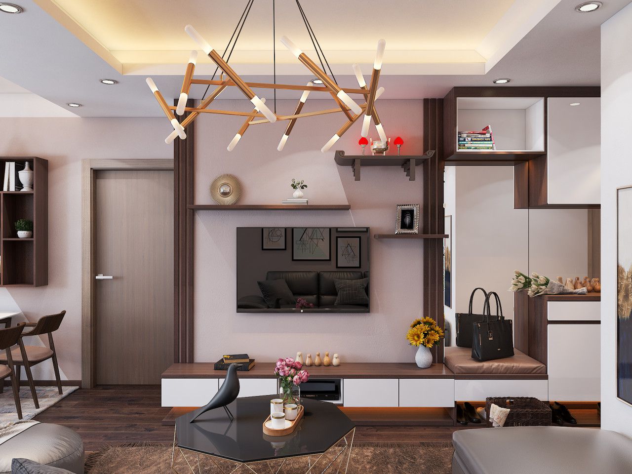 Hanoi apartment interior design