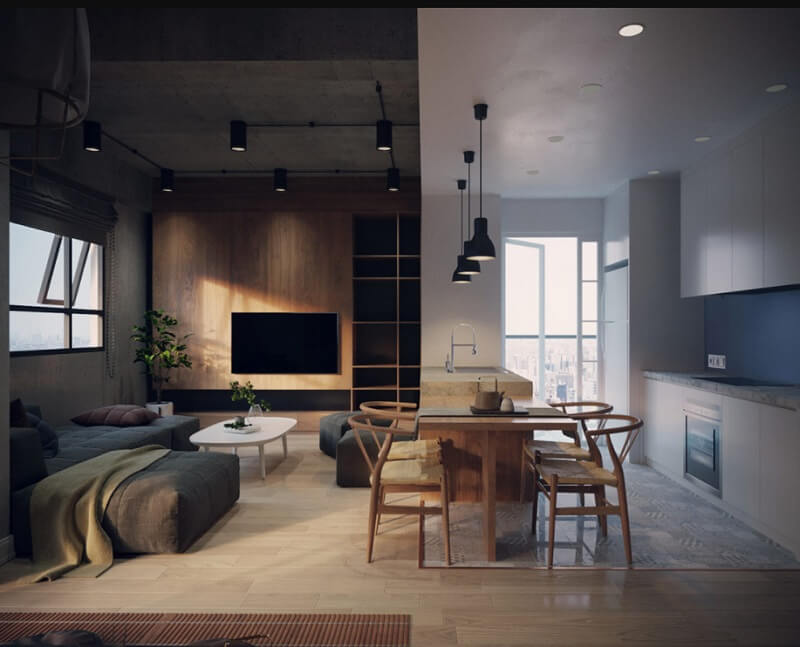 Thiết kế nội thất chung cư Times City - Tận cùng của sự đơn giản là nét đẹp hoàn mỹ