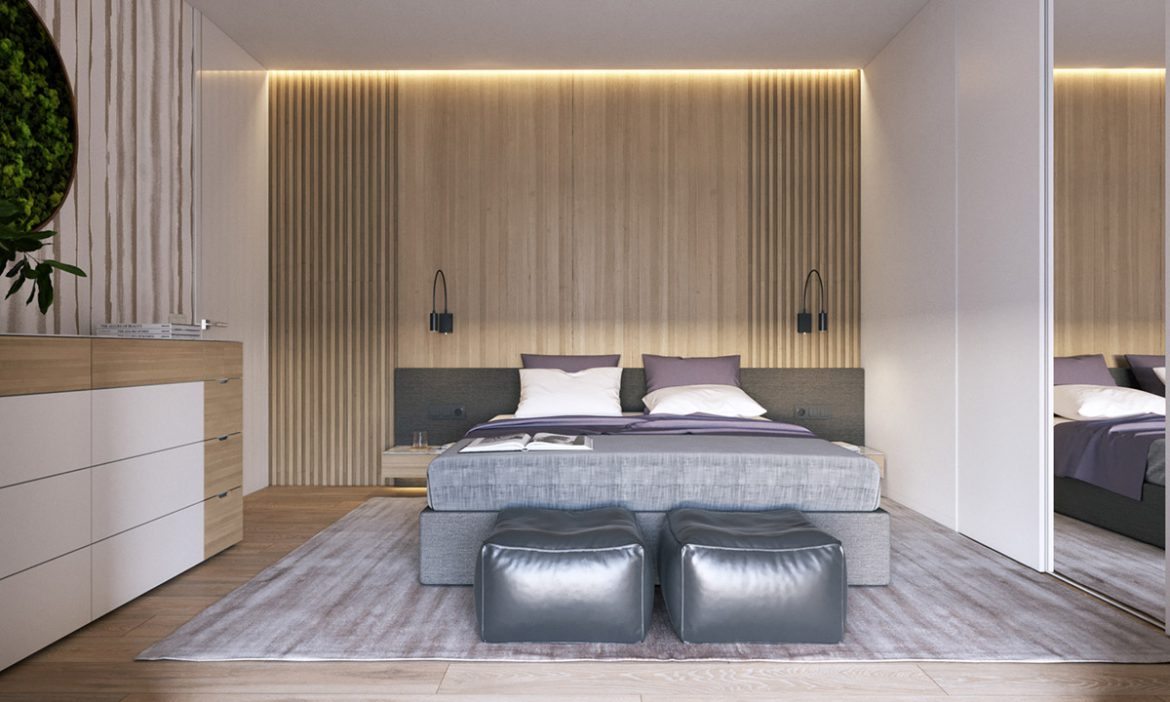 thiết kế nội thất nhà đẹp với màu paster.