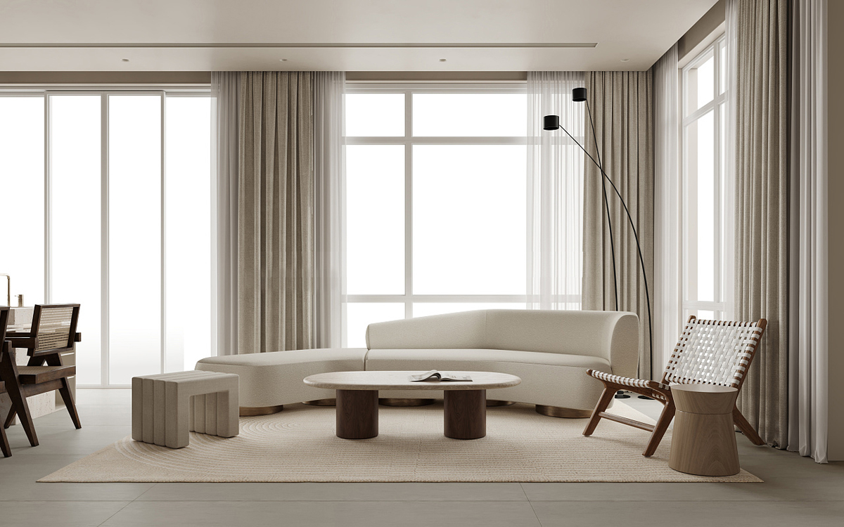 Thiết kế nội thất chung cư phong cách tối giản